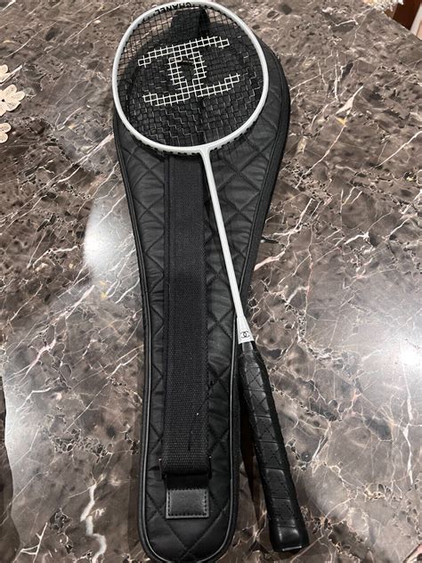 dior badminton racket price|chanel badminton racket black.